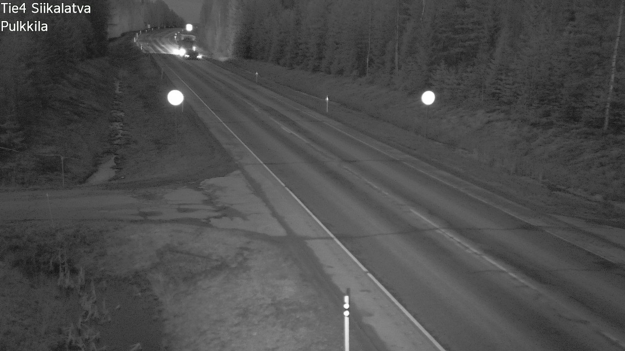 Weather Camera Image Road 4 Siikalatva, Pulkkila, Siikalatva, Pohjois-Pohjanmaa