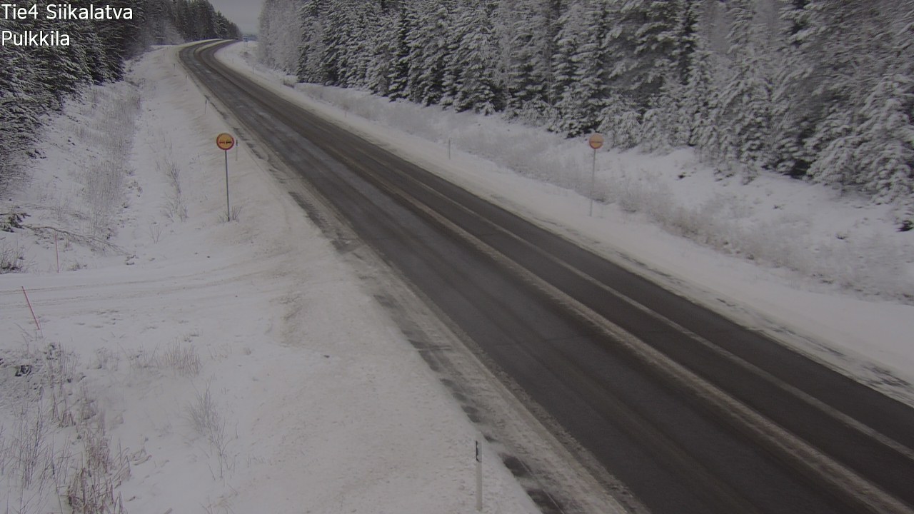 Kelikamerat Kuva Tie 4 Siikalatva, Pulkkila, Siikalatva, Pohjois-Pohjanmaa
