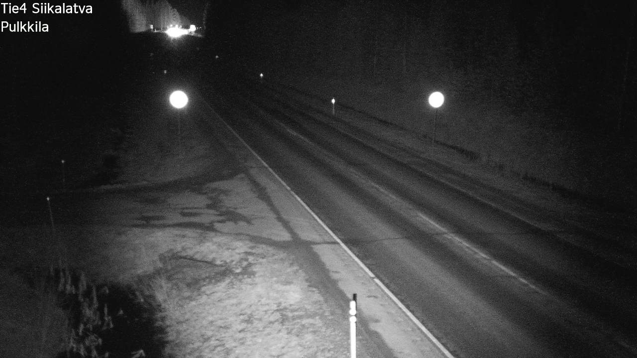 Weather Camera Image Road 4 Siikalatva, Pulkkila, Siikalatva, Pohjois-Pohjanmaa