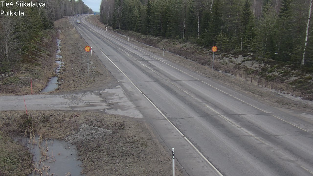 Kelikamerat Kuva Tie 4 Siikalatva, Pulkkila, Siikalatva, Pohjois-Pohjanmaa