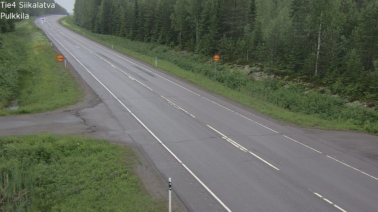 Weather Camera Image Road 4 Siikalatva, Pulkkila, Siikalatva, Pohjois-Pohjanmaa