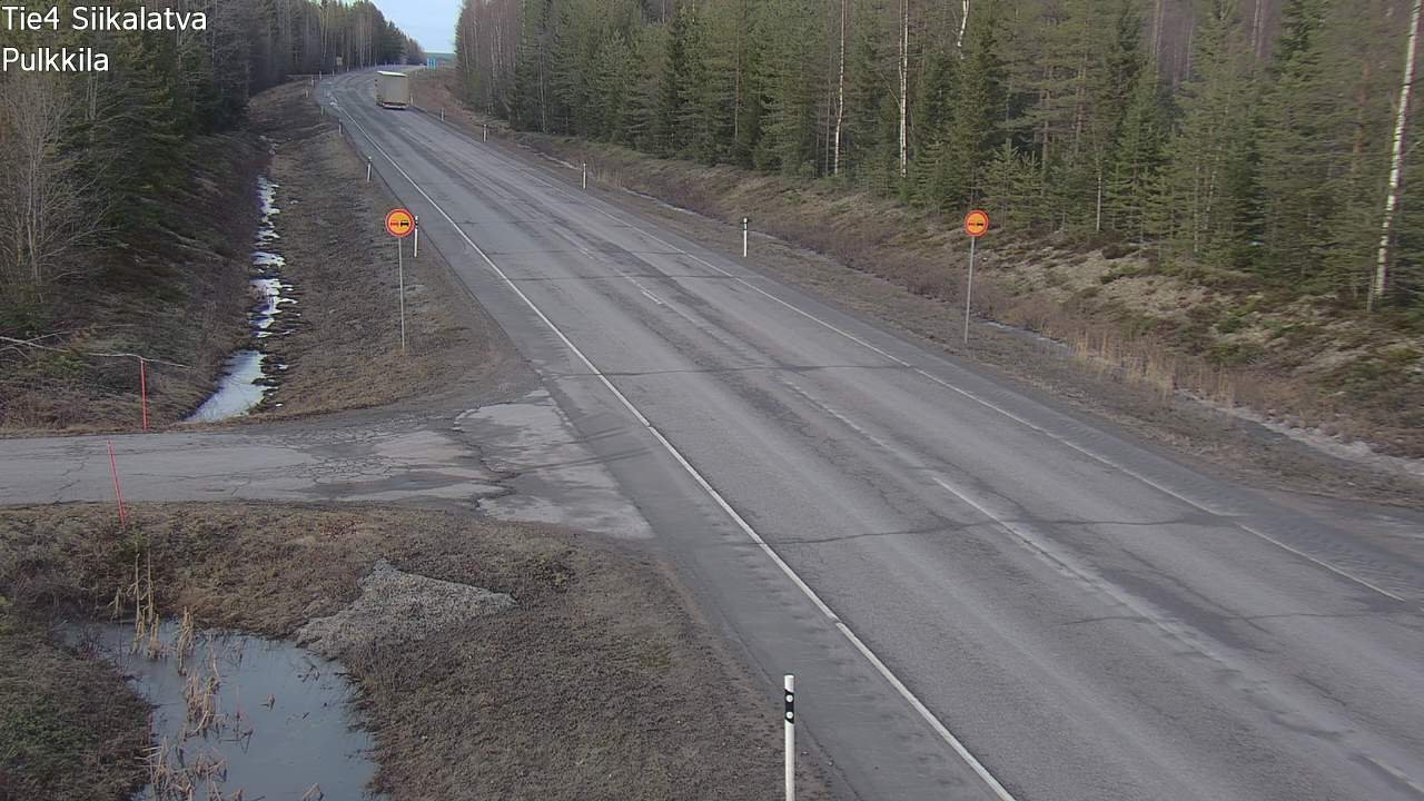 Kelikamerat Kuva Tie 4 Siikalatva, Pulkkila, Siikalatva, Pohjois-Pohjanmaa