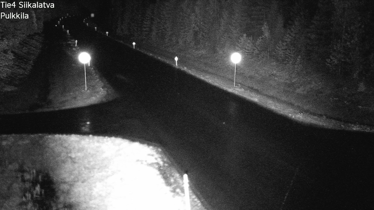 Weather Camera Image Road 4 Siikalatva, Pulkkila, Siikalatva, Pohjois-Pohjanmaa