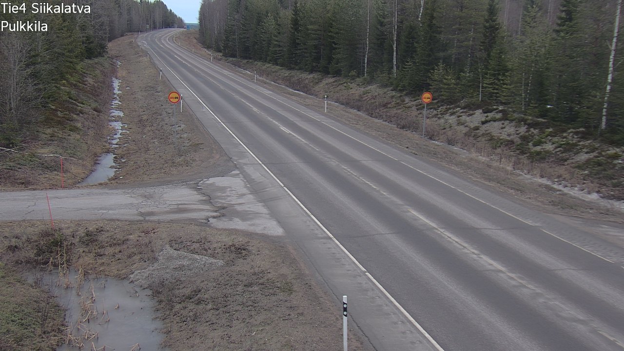 Kelikamerat Kuva Tie 4 Siikalatva, Pulkkila, Siikalatva, Pohjois-Pohjanmaa