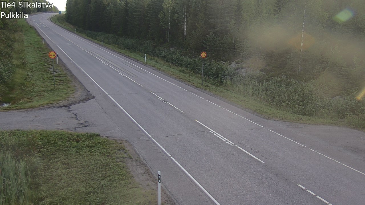 Weather Camera Image Road 4 Siikalatva, Pulkkila, Siikalatva, Pohjois-Pohjanmaa