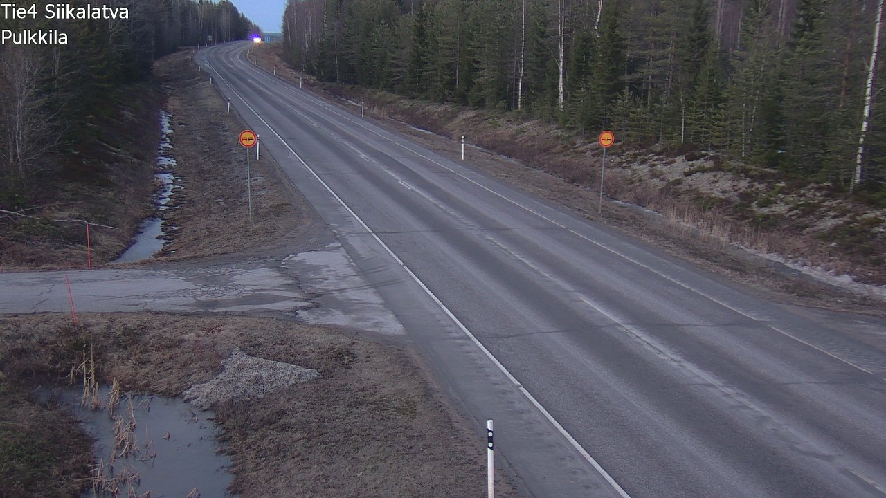 Kelikamerat Kuva Tie 4 Siikalatva, Pulkkila, Siikalatva, Pohjois-Pohjanmaa