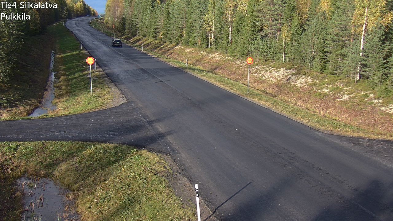 Kelikamerat Kuva Tie 4 Siikalatva, Pulkkila, Siikalatva, Pohjois-Pohjanmaa