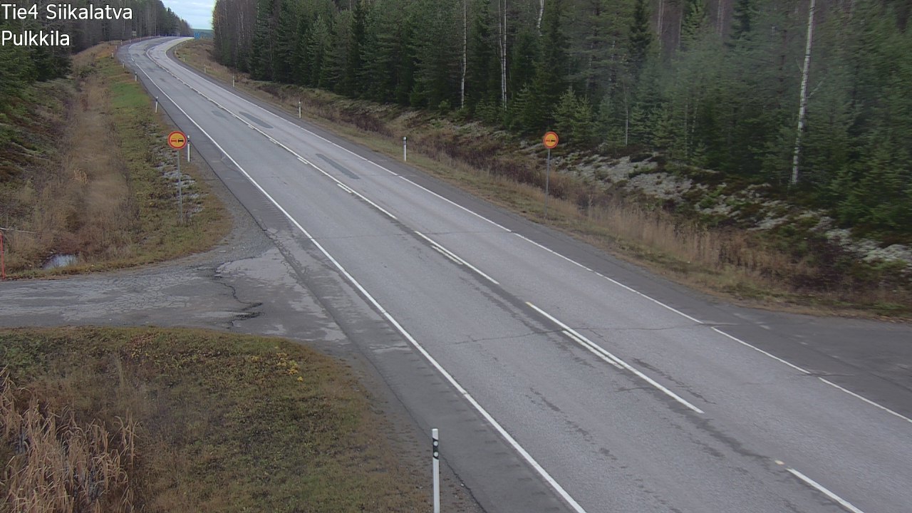 Kelikamerat Kuva Tie 4 Siikalatva, Pulkkila, Siikalatva, Pohjois-Pohjanmaa