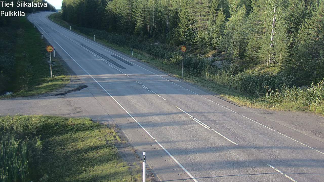 Kelikamerat Kuva Tie 4 Siikalatva, Pulkkila, Siikalatva, Pohjois-Pohjanmaa
