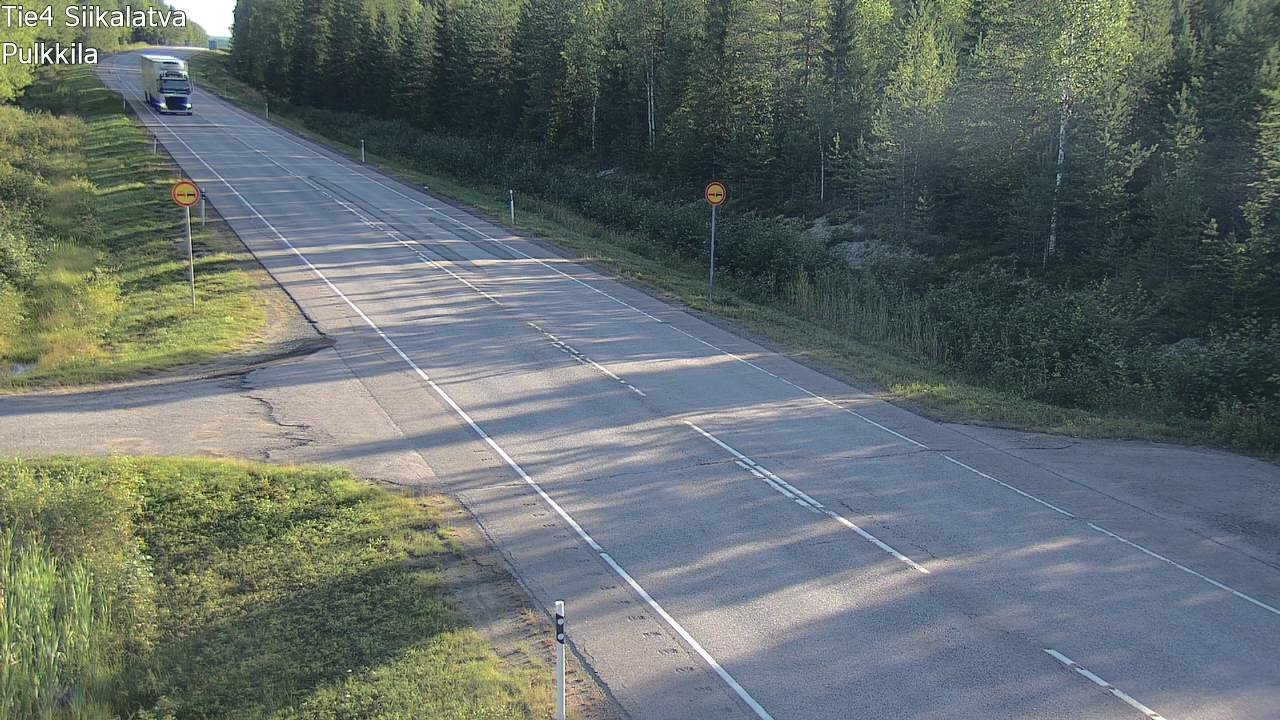 Kelikamerat Kuva Tie 4 Siikalatva, Pulkkila, Siikalatva, Pohjois-Pohjanmaa