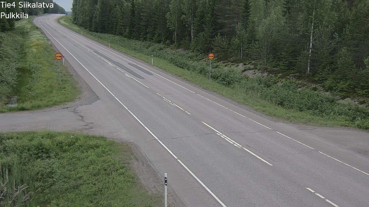Kelikamerat Kuva Tie 4 Siikalatva, Pulkkila, Siikalatva, Pohjois-Pohjanmaa
