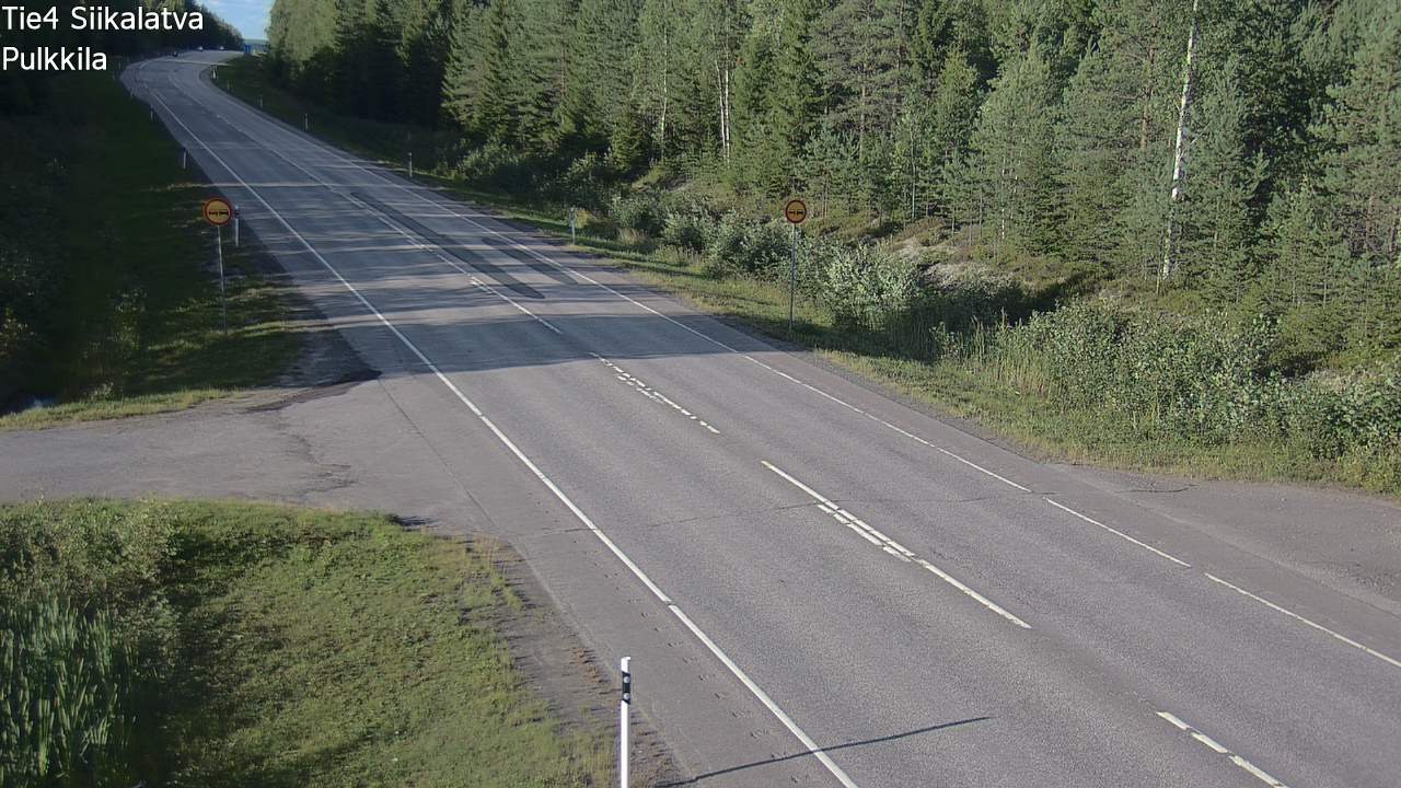 Kelikamerat Kuva Tie 4 Siikalatva, Pulkkila, Siikalatva, Pohjois-Pohjanmaa