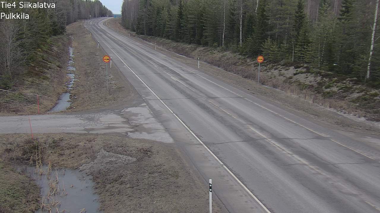Kelikamerat Kuva Tie 4 Siikalatva, Pulkkila, Siikalatva, Pohjois-Pohjanmaa