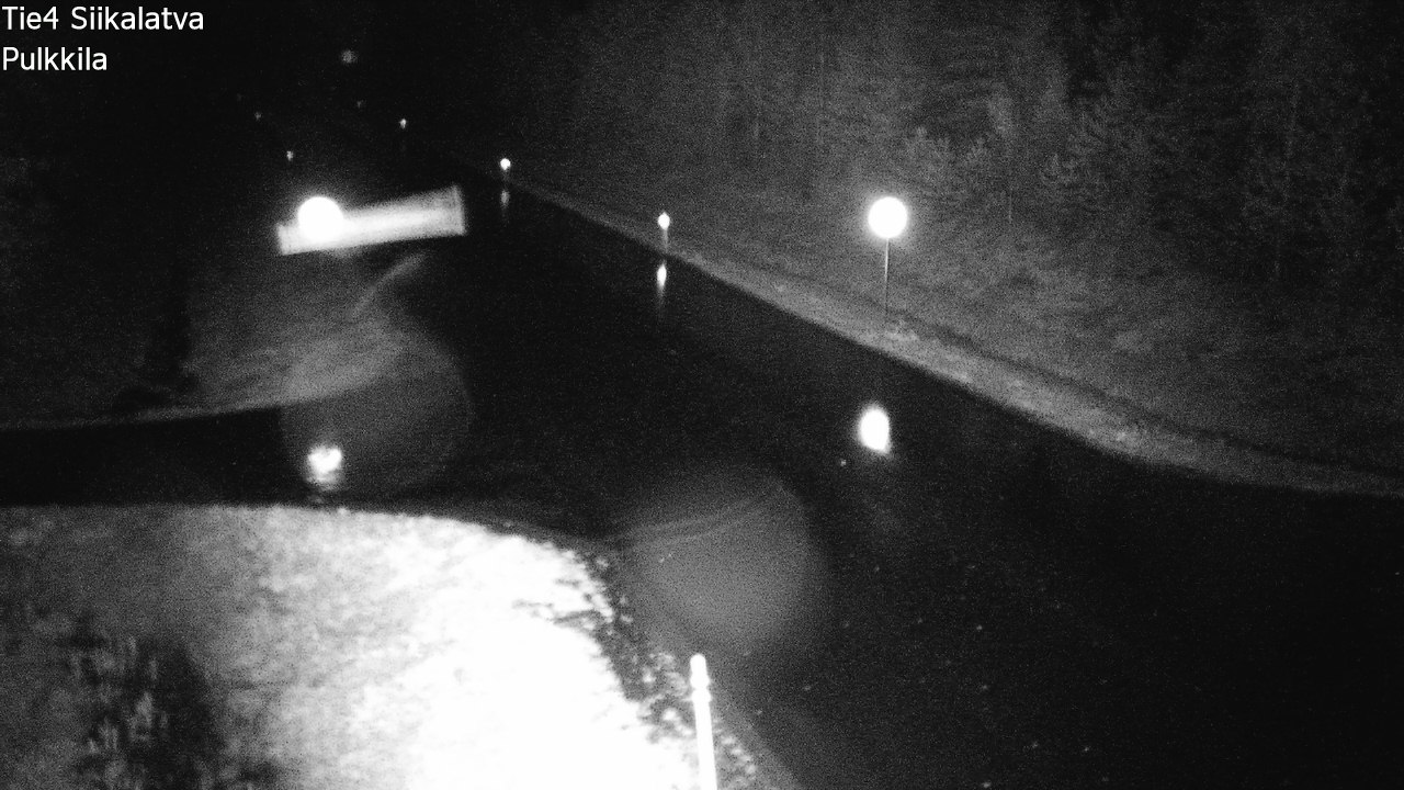 Weather Camera Image Road 4 Siikalatva, Pulkkila, Siikalatva, Pohjois-Pohjanmaa