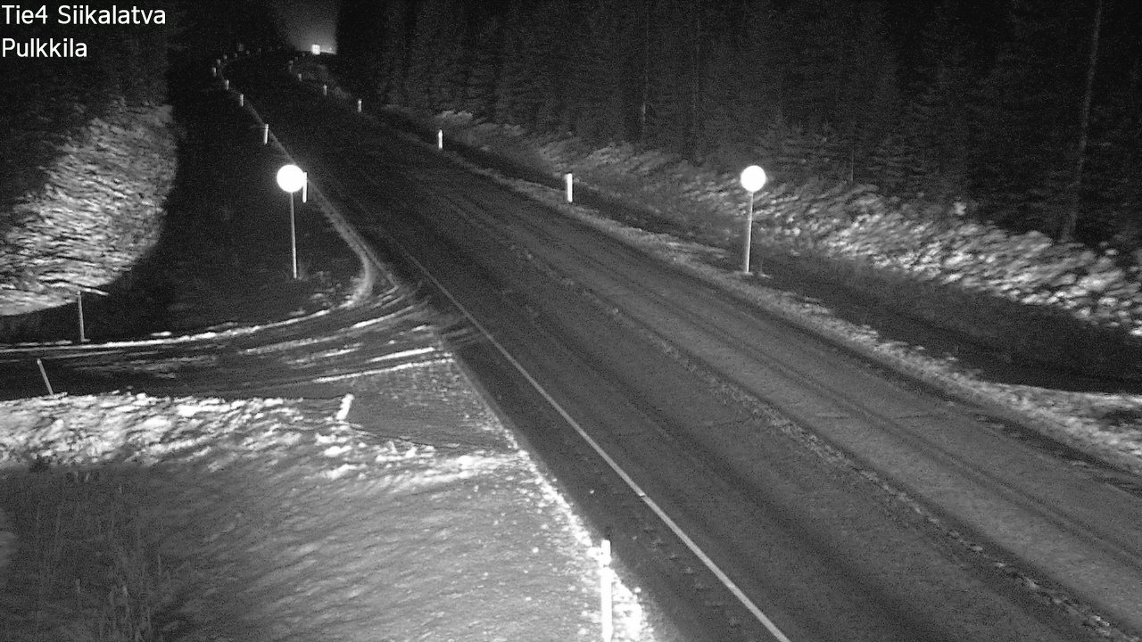 Weather Camera Image Väg 4 Siikalatva, Pulkkila, Siikalatva, Pohjois-Pohjanmaa