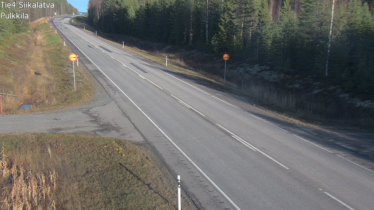 Kelikamerat Kuva Tie 4 Siikalatva, Pulkkila, Siikalatva, Pohjois-Pohjanmaa
