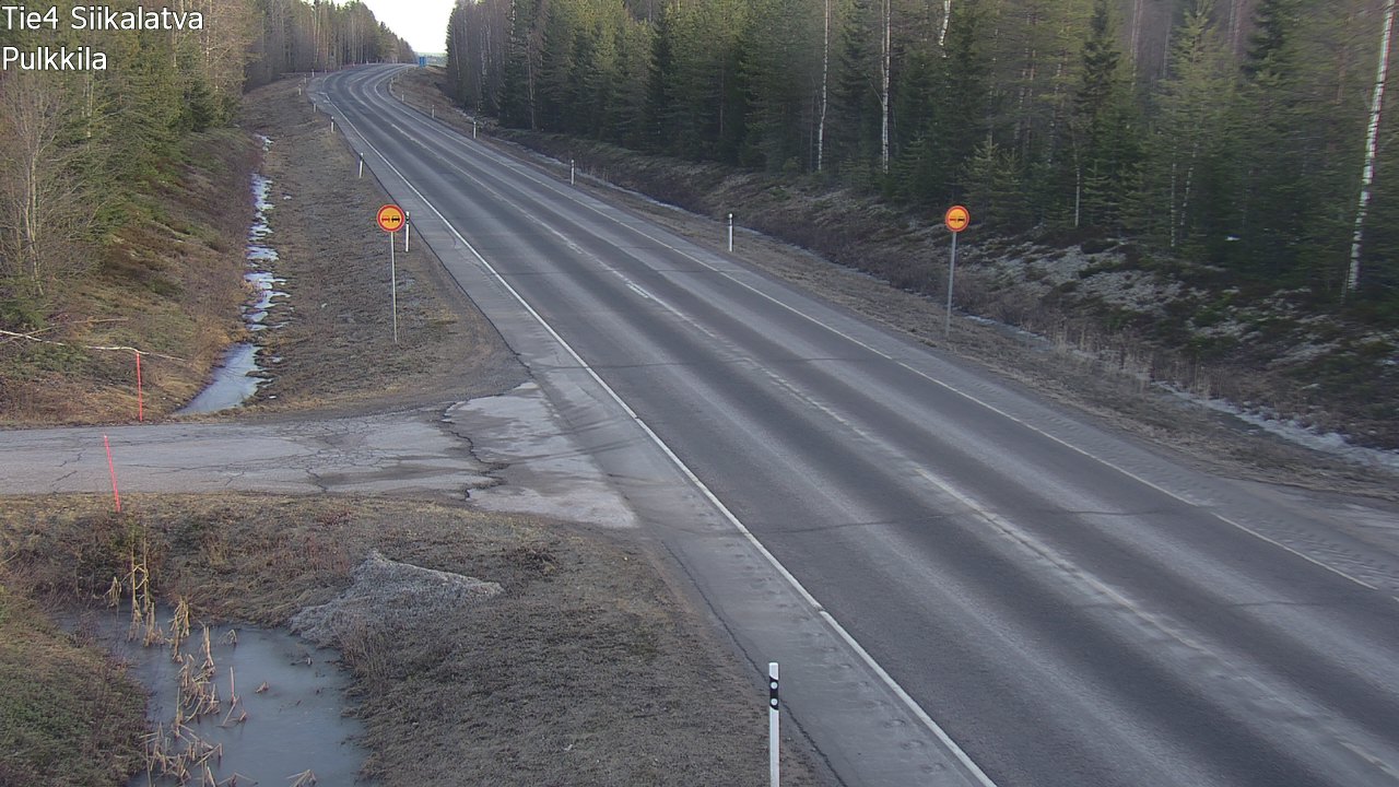 Kelikamerat Kuva Tie 4 Siikalatva, Pulkkila, Siikalatva, Pohjois-Pohjanmaa