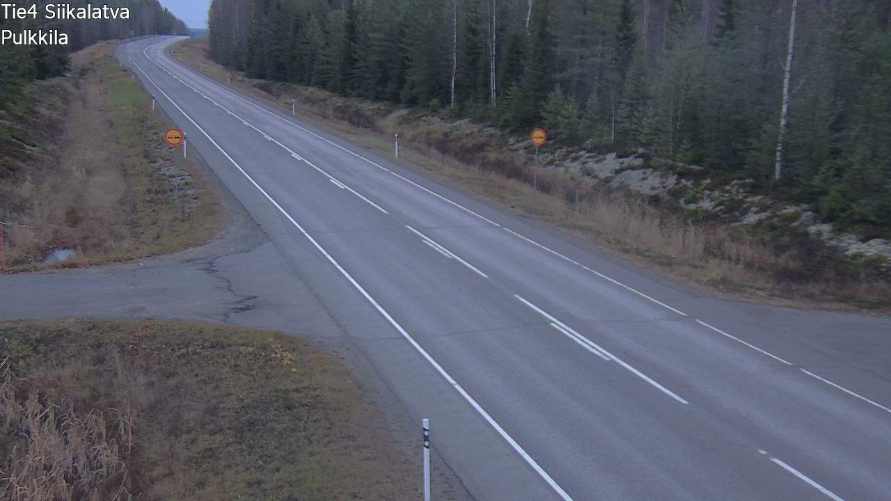 Kelikamerat Kuva Tie 4 Siikalatva, Pulkkila, Siikalatva, Pohjois-Pohjanmaa