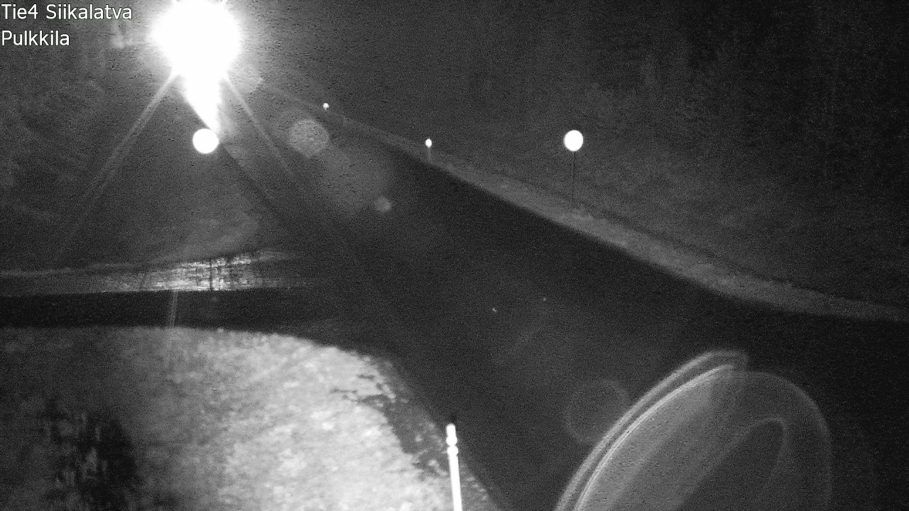 Weather Camera Image Road 4 Siikalatva, Pulkkila, Siikalatva, Pohjois-Pohjanmaa