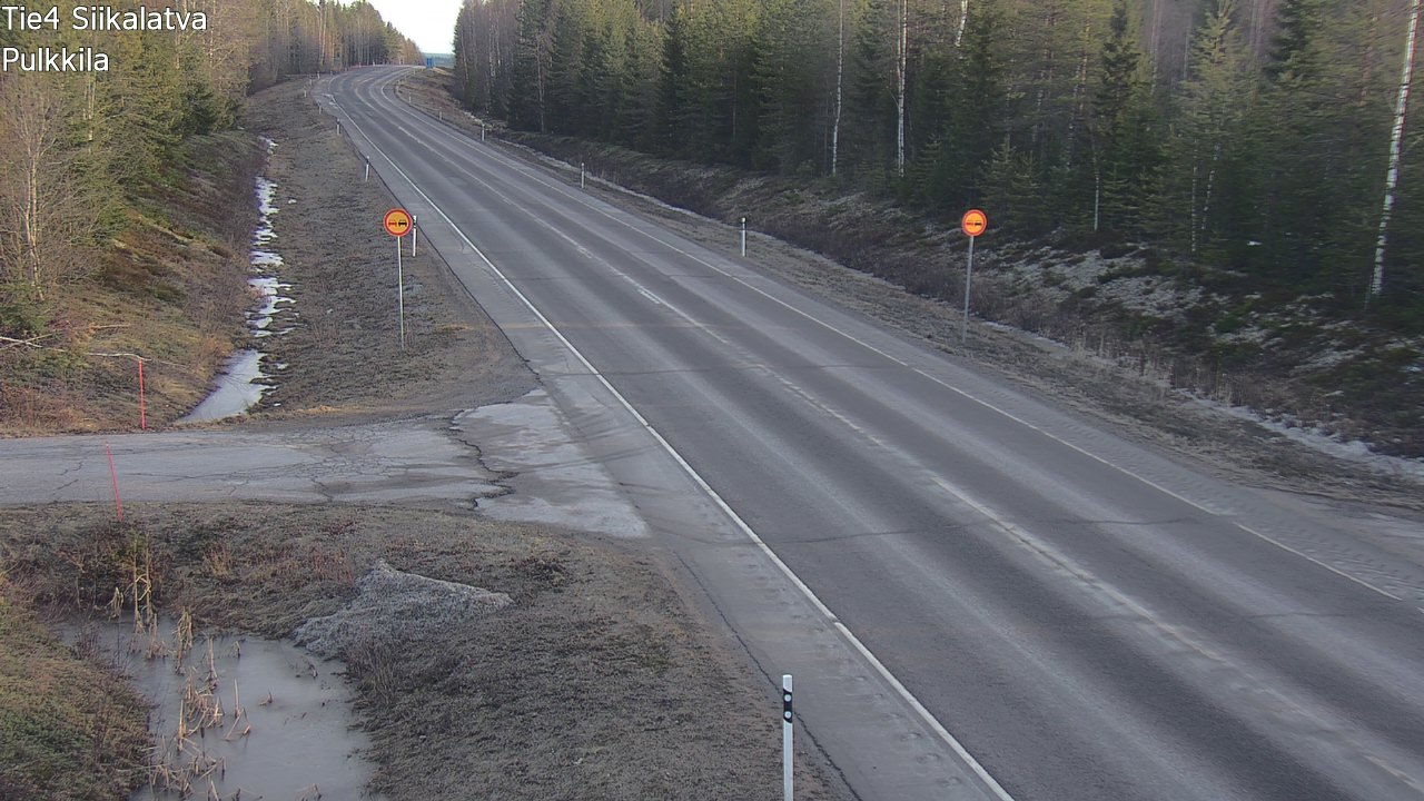 Kelikamerat Kuva Tie 4 Siikalatva, Pulkkila, Siikalatva, Pohjois-Pohjanmaa