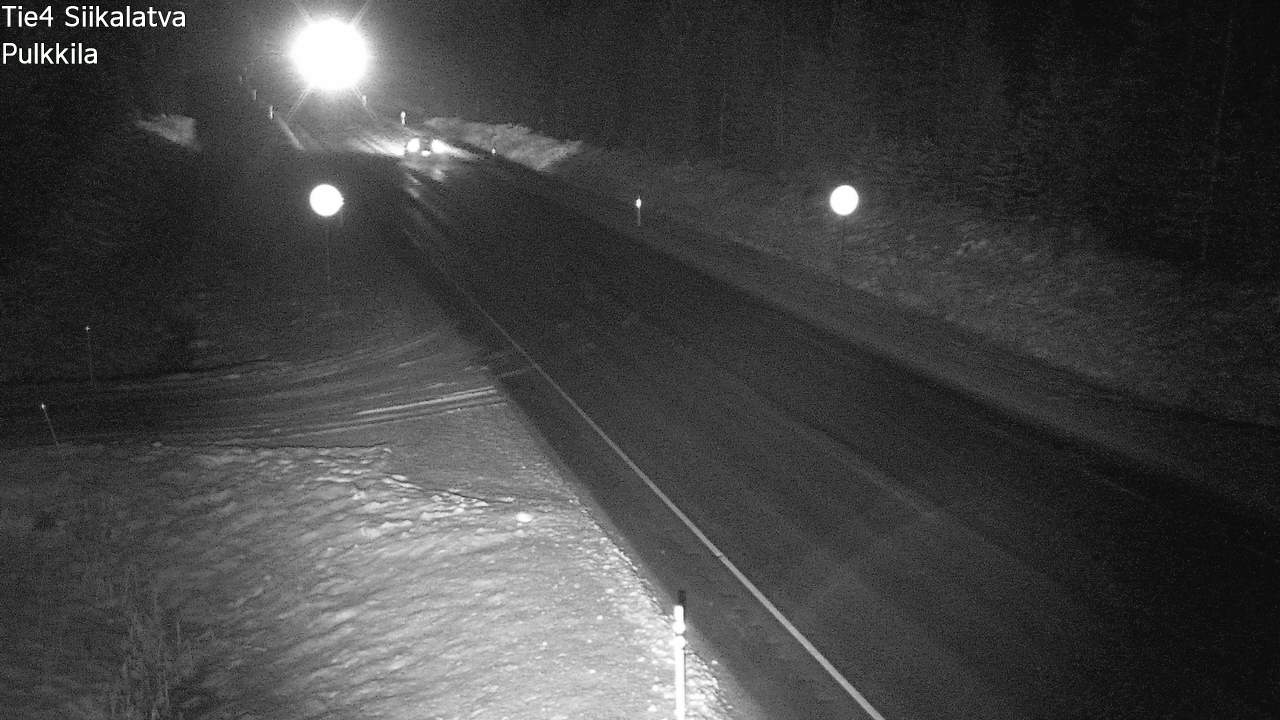 Weather Camera Image Väg 4 Siikalatva, Pulkkila, Siikalatva, Pohjois-Pohjanmaa