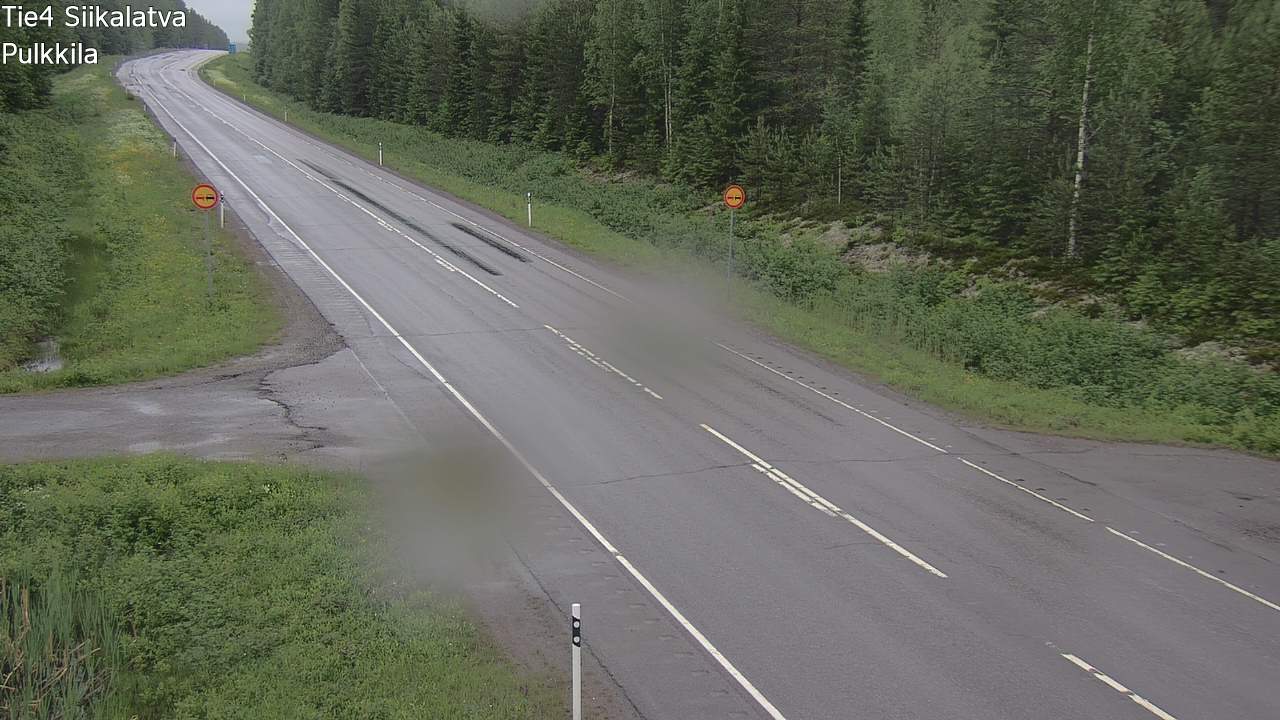 Weather Camera Image Väg 4 Siikalatva, Pulkkila, Siikalatva, Pohjois-Pohjanmaa