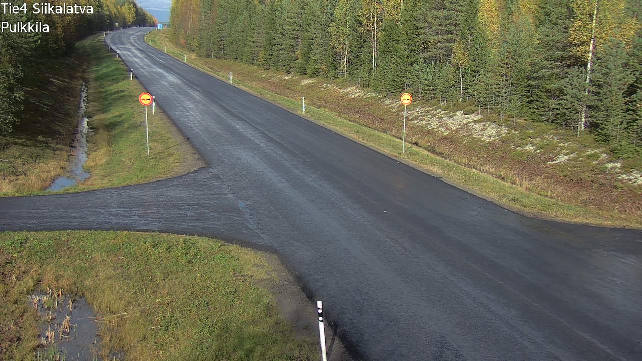 Weather Camera Image Road 4 Siikalatva, Pulkkila, Siikalatva, Pohjois-Pohjanmaa