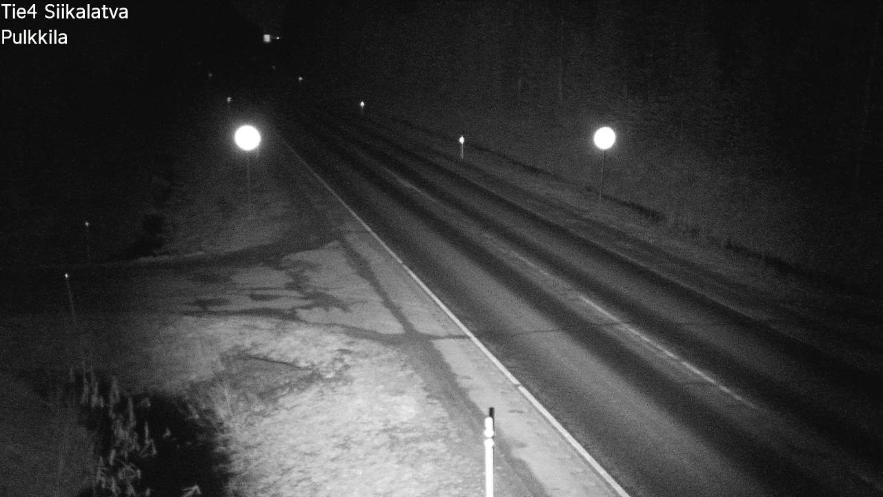 Weather Camera Image Road 4 Siikalatva, Pulkkila, Siikalatva, Pohjois-Pohjanmaa