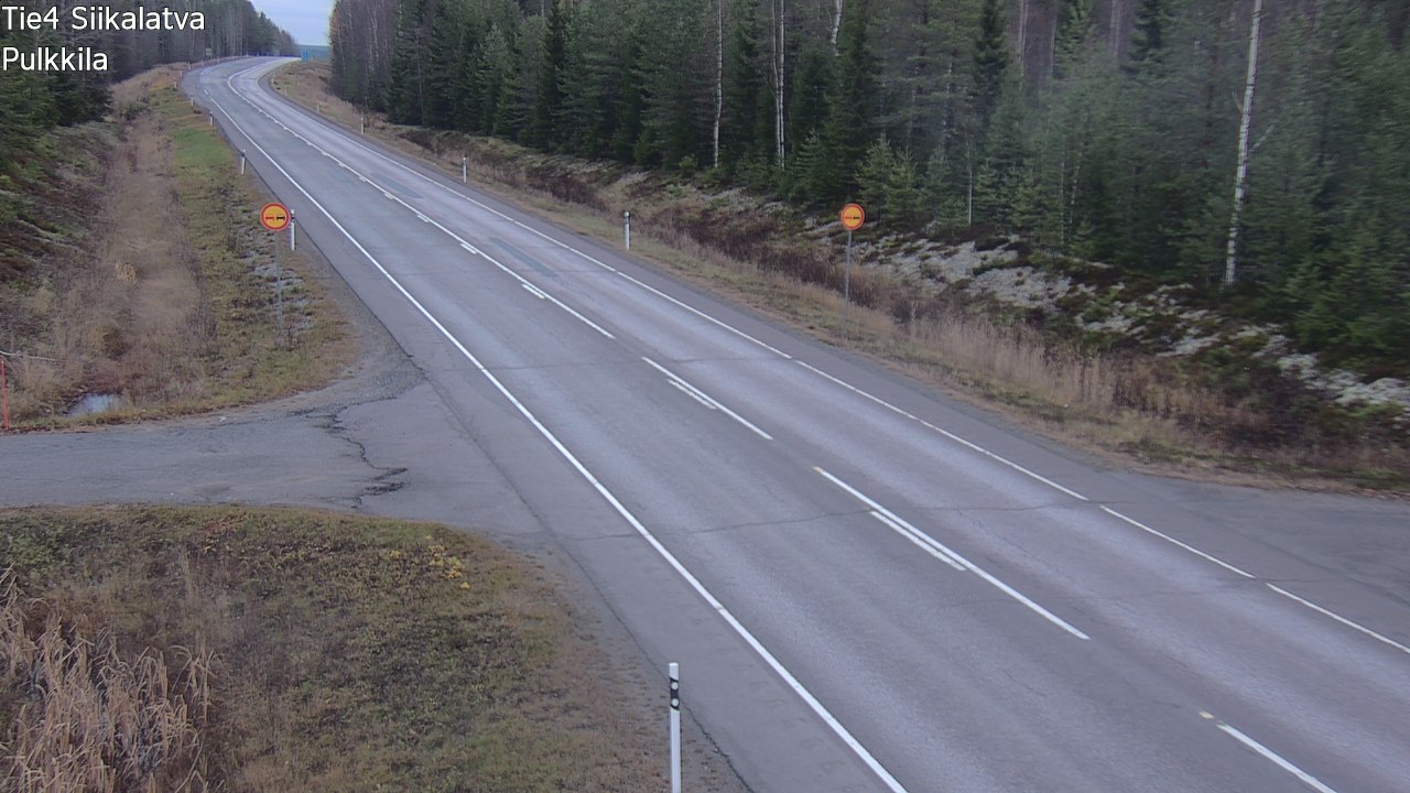 Kelikamerat Kuva Tie 4 Siikalatva, Pulkkila, Siikalatva, Pohjois-Pohjanmaa