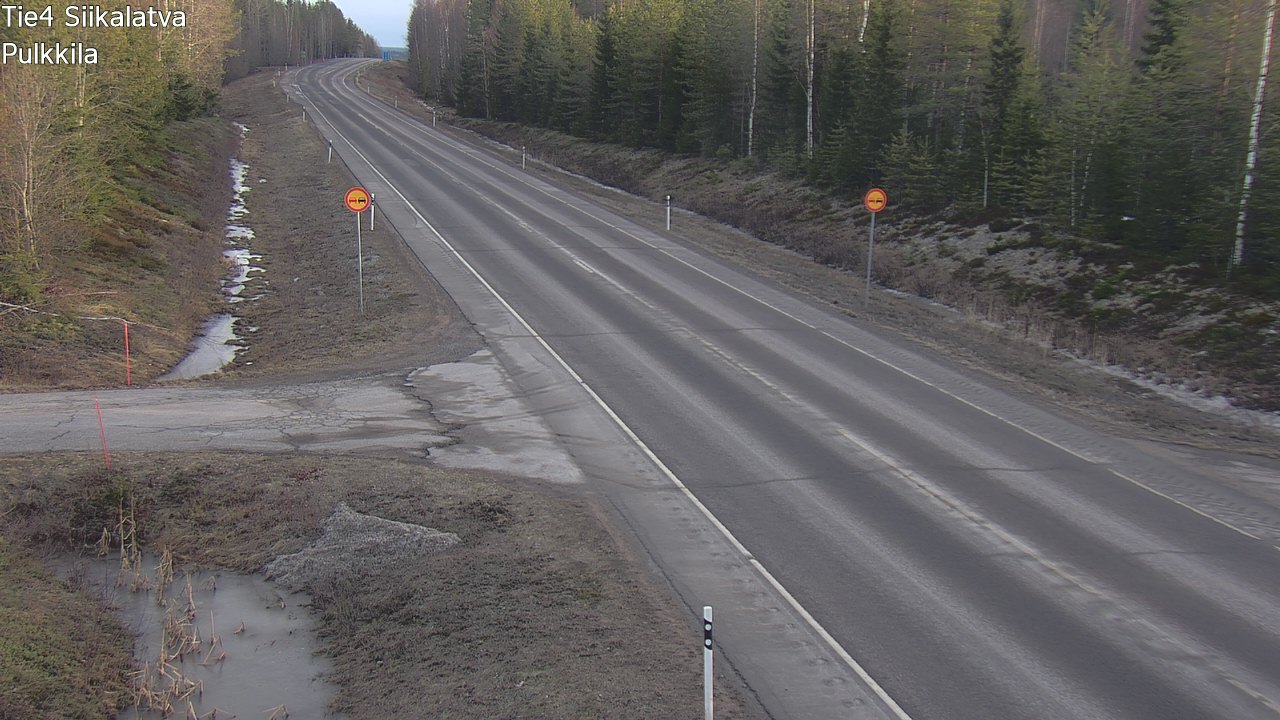 Kelikamerat Kuva Tie 4 Siikalatva, Pulkkila, Siikalatva, Pohjois-Pohjanmaa