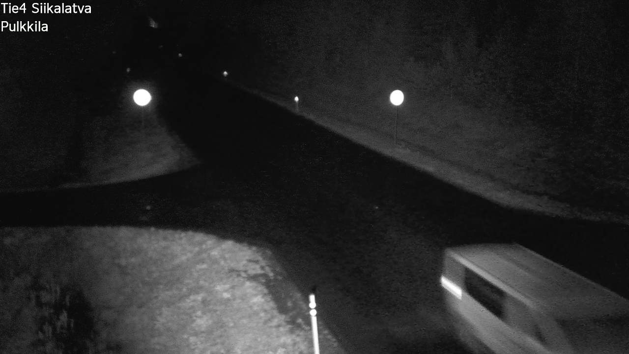 Weather Camera Image Road 4 Siikalatva, Pulkkila, Siikalatva, Pohjois-Pohjanmaa
