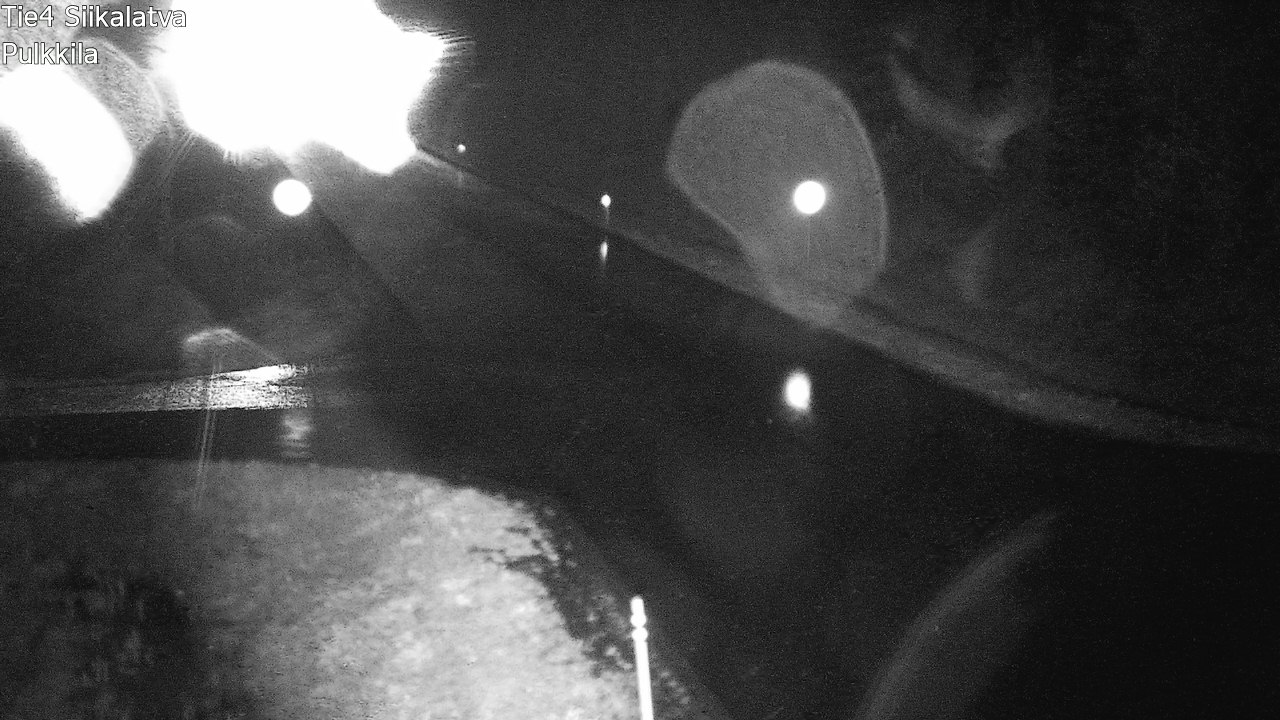 Weather Camera Image Road 4 Siikalatva, Pulkkila, Siikalatva, Pohjois-Pohjanmaa