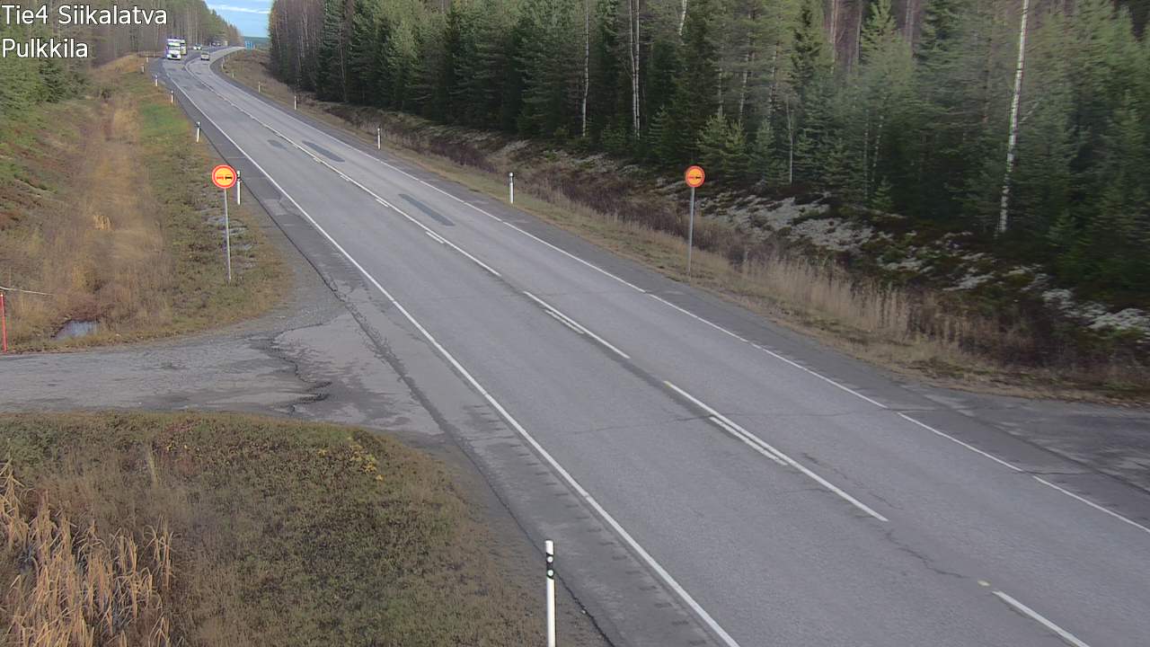 Kelikamerat Kuva Tie 4 Siikalatva, Pulkkila, Siikalatva, Pohjois-Pohjanmaa