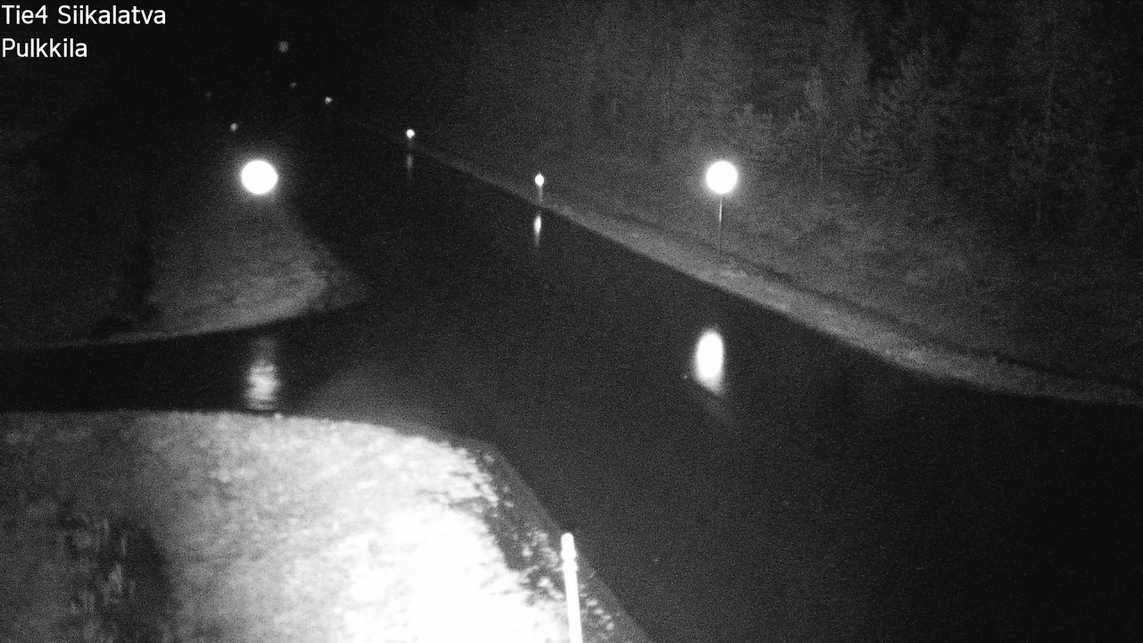 Weather Camera Image Road 4 Siikalatva, Pulkkila, Siikalatva, Pohjois-Pohjanmaa