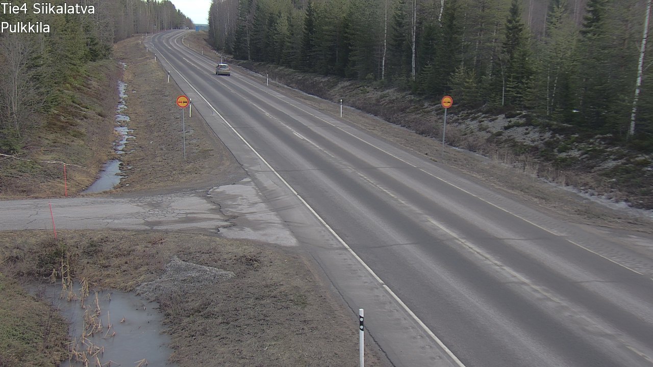 Kelikamerat Kuva Tie 4 Siikalatva, Pulkkila, Siikalatva, Pohjois-Pohjanmaa