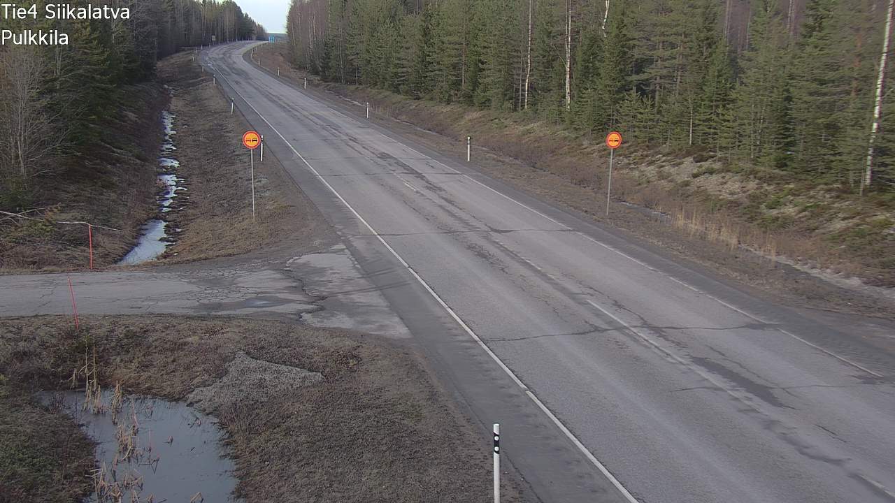 Kelikamerat Kuva Tie 4 Siikalatva, Pulkkila, Siikalatva, Pohjois-Pohjanmaa