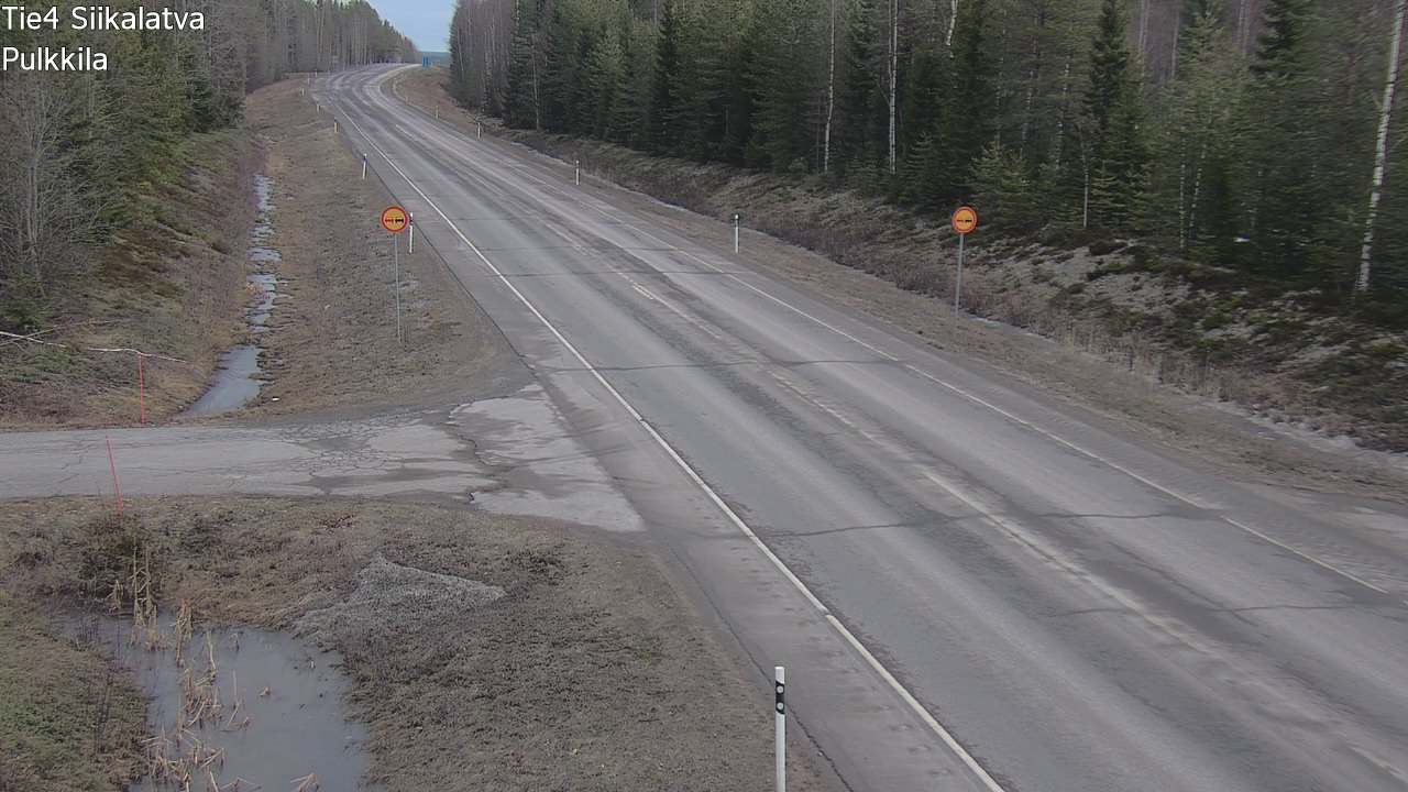 Kelikamerat Kuva Tie 4 Siikalatva, Pulkkila, Siikalatva, Pohjois-Pohjanmaa