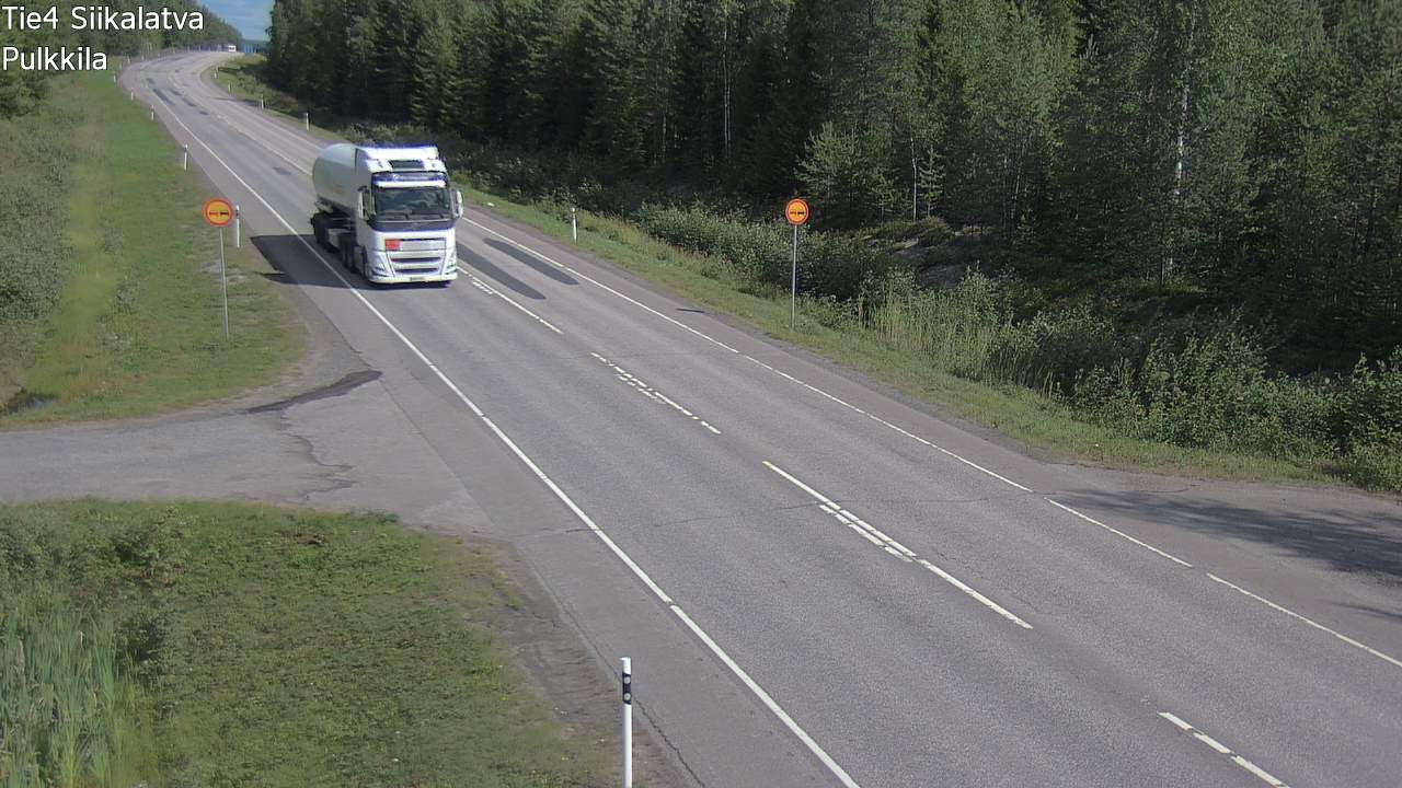 Kelikamerat Kuva Tie 4 Siikalatva, Pulkkila, Siikalatva, Pohjois-Pohjanmaa