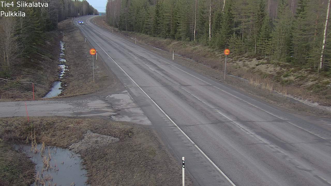 Kelikamerat Kuva Tie 4 Siikalatva, Pulkkila, Siikalatva, Pohjois-Pohjanmaa