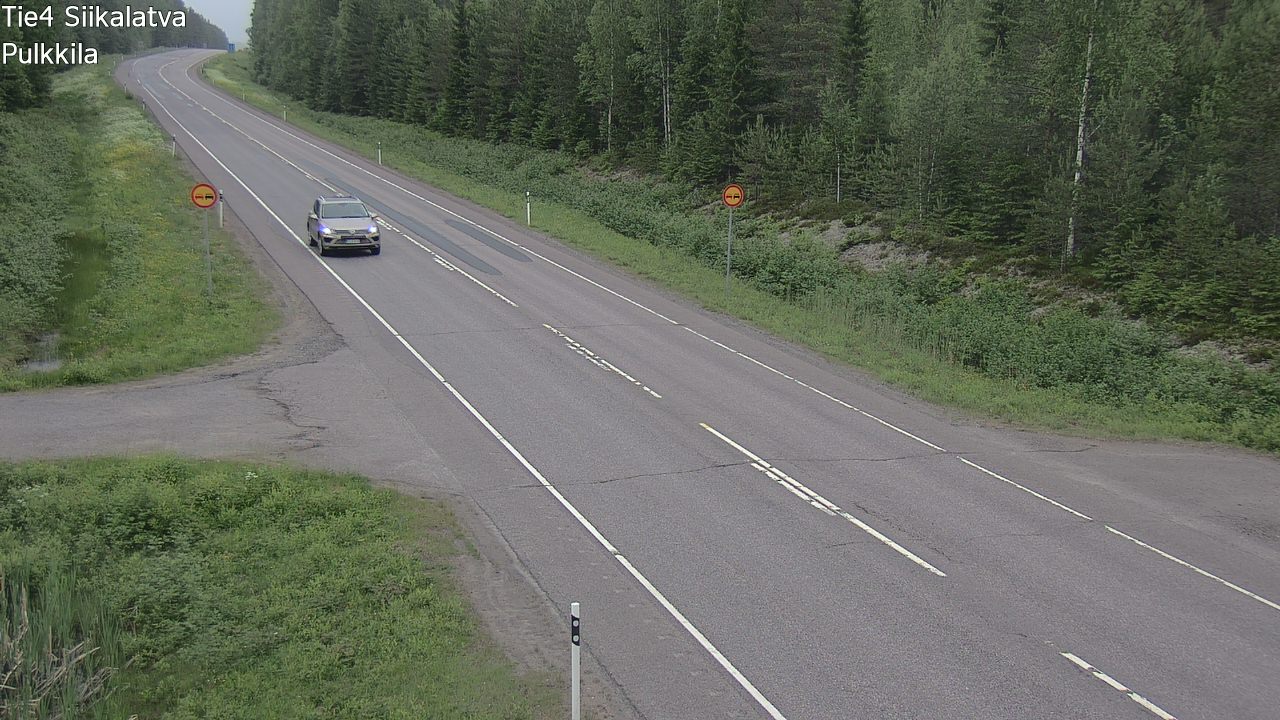 Kelikamerat Kuva Tie 4 Siikalatva, Pulkkila, Siikalatva, Pohjois-Pohjanmaa
