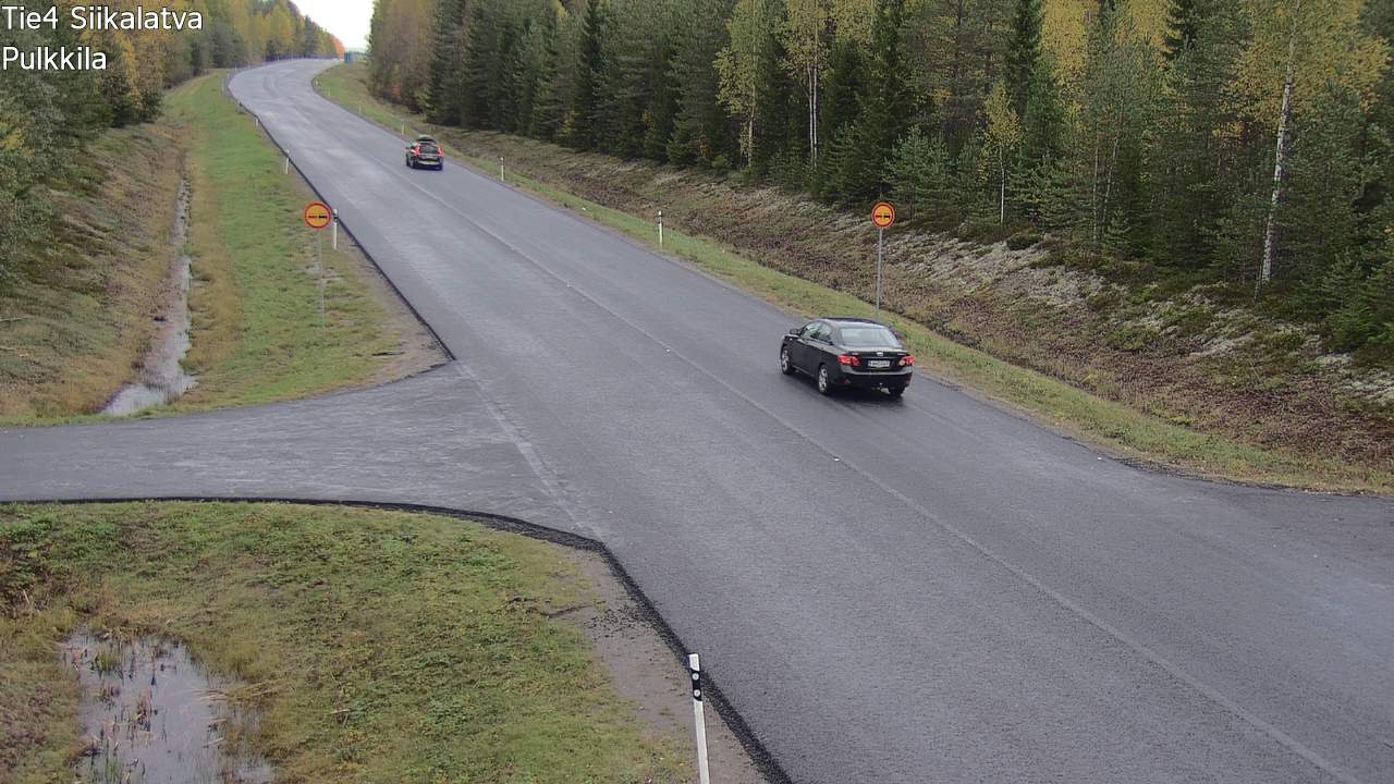 Weather Camera Image Road 4 Siikalatva, Pulkkila, Siikalatva, Pohjois-Pohjanmaa