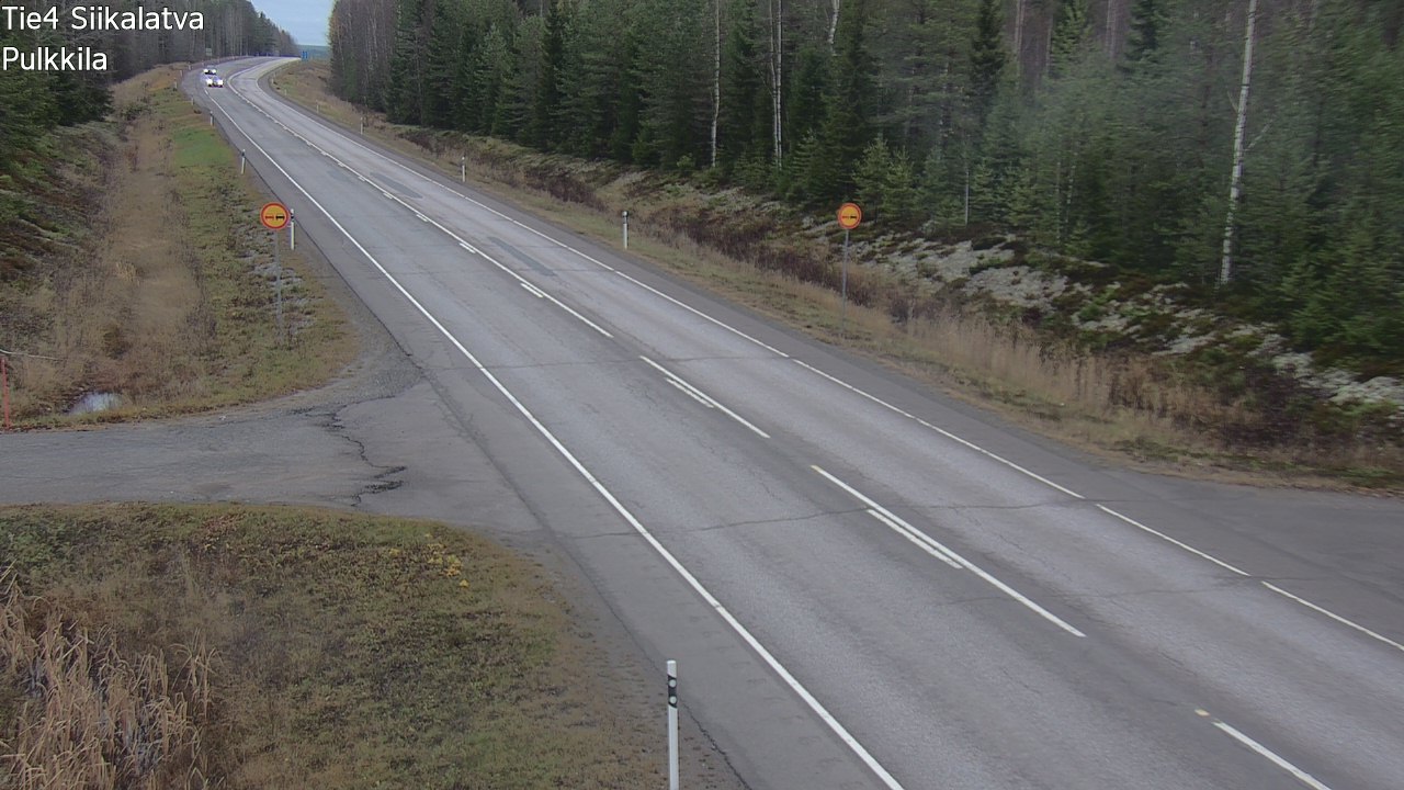 Kelikamerat Kuva Tie 4 Siikalatva, Pulkkila, Siikalatva, Pohjois-Pohjanmaa