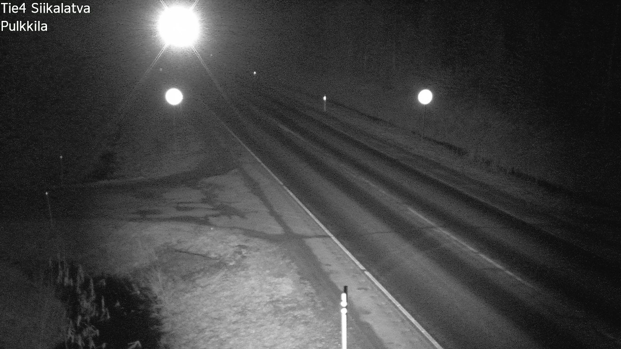 Weather Camera Image Road 4 Siikalatva, Pulkkila, Siikalatva, Pohjois-Pohjanmaa