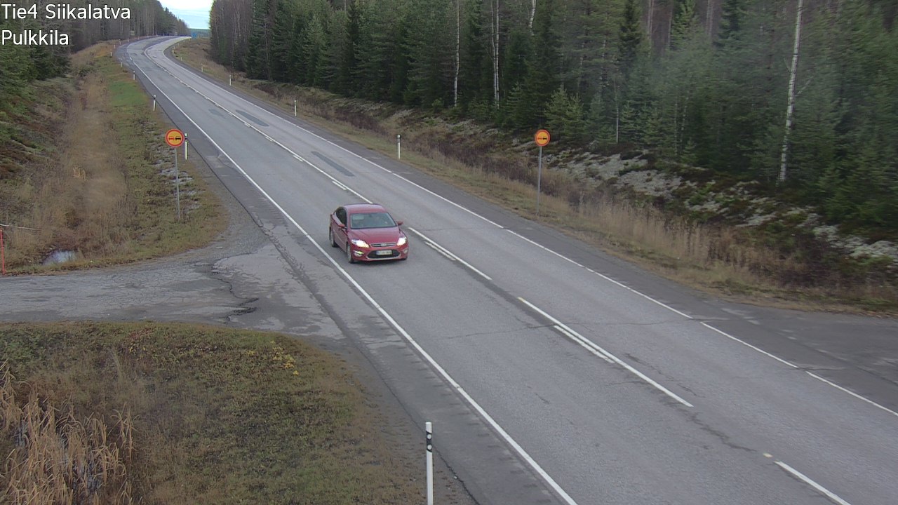 Kelikamerat Kuva Tie 4 Siikalatva, Pulkkila, Siikalatva, Pohjois-Pohjanmaa