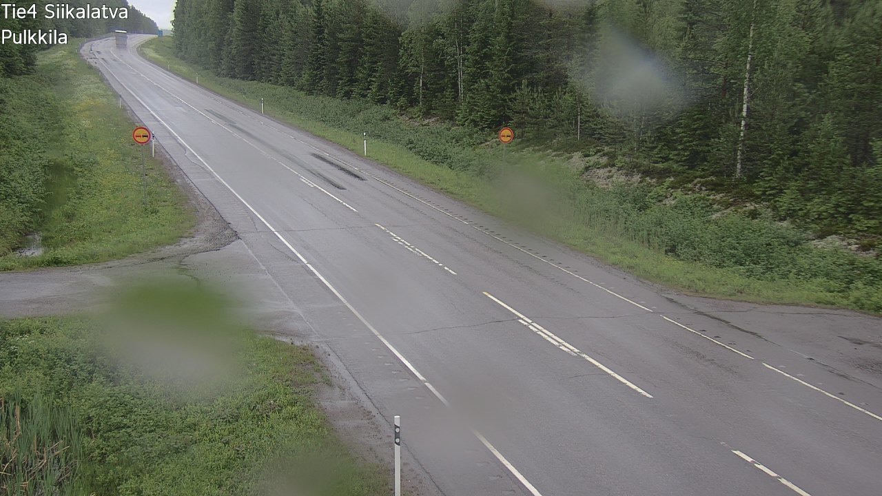 Weather Camera Image Väg 4 Siikalatva, Pulkkila, Siikalatva, Pohjois-Pohjanmaa