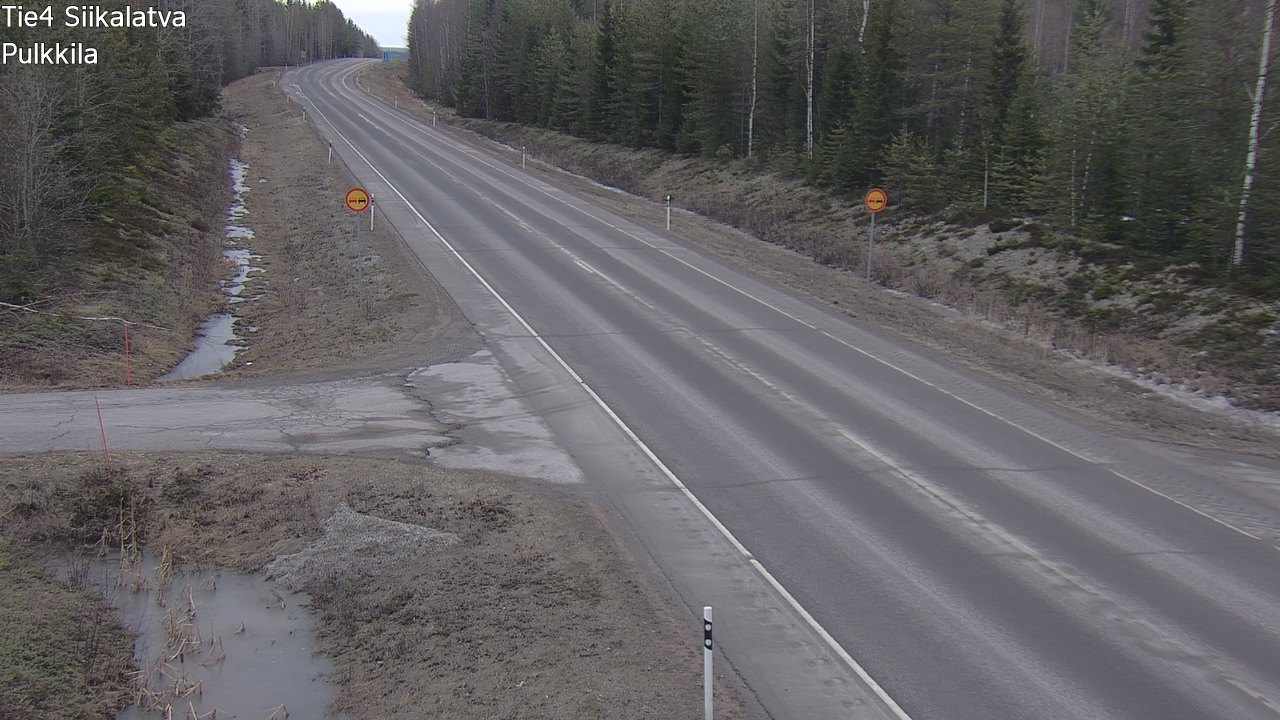 Kelikamerat Kuva Tie 4 Siikalatva, Pulkkila, Siikalatva, Pohjois-Pohjanmaa