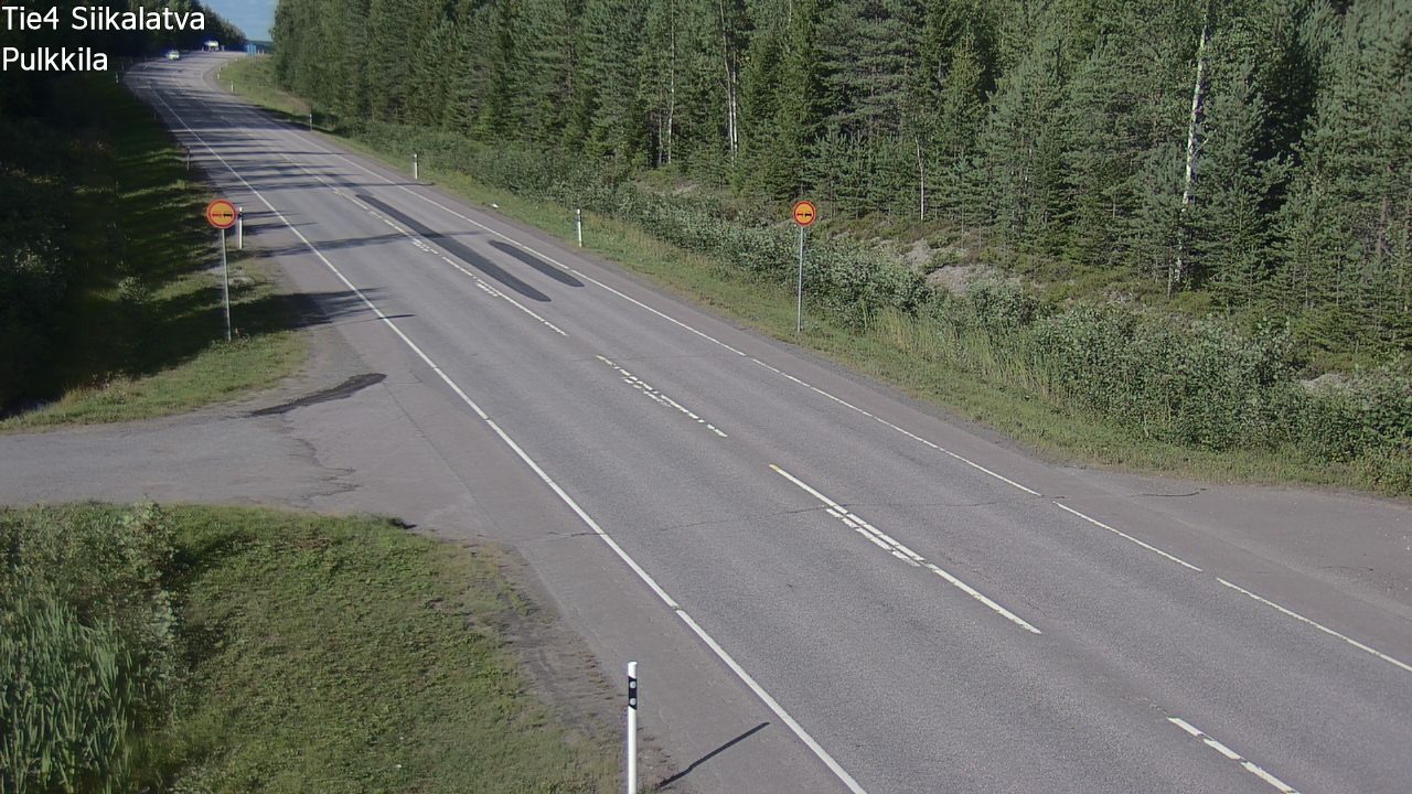 Kelikamerat Kuva Tie 4 Siikalatva, Pulkkila, Siikalatva, Pohjois-Pohjanmaa