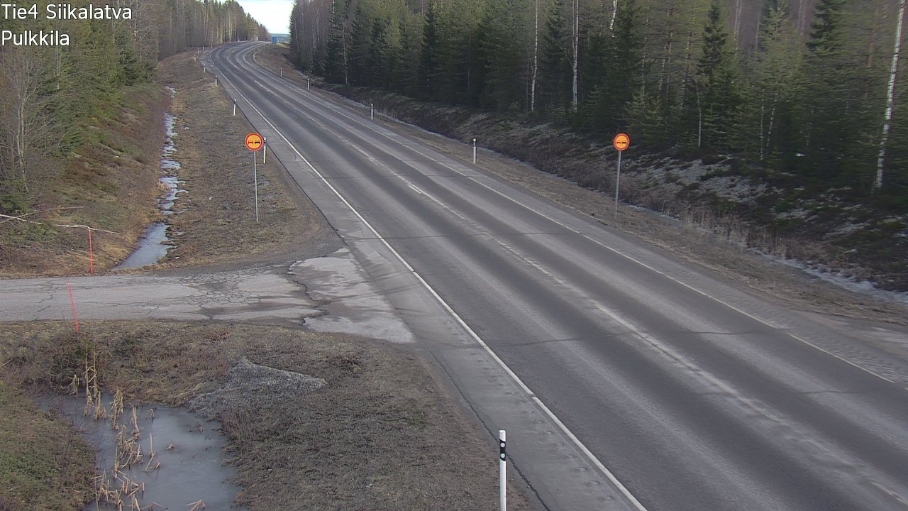 Kelikamerat Kuva Tie 4 Siikalatva, Pulkkila, Siikalatva, Pohjois-Pohjanmaa