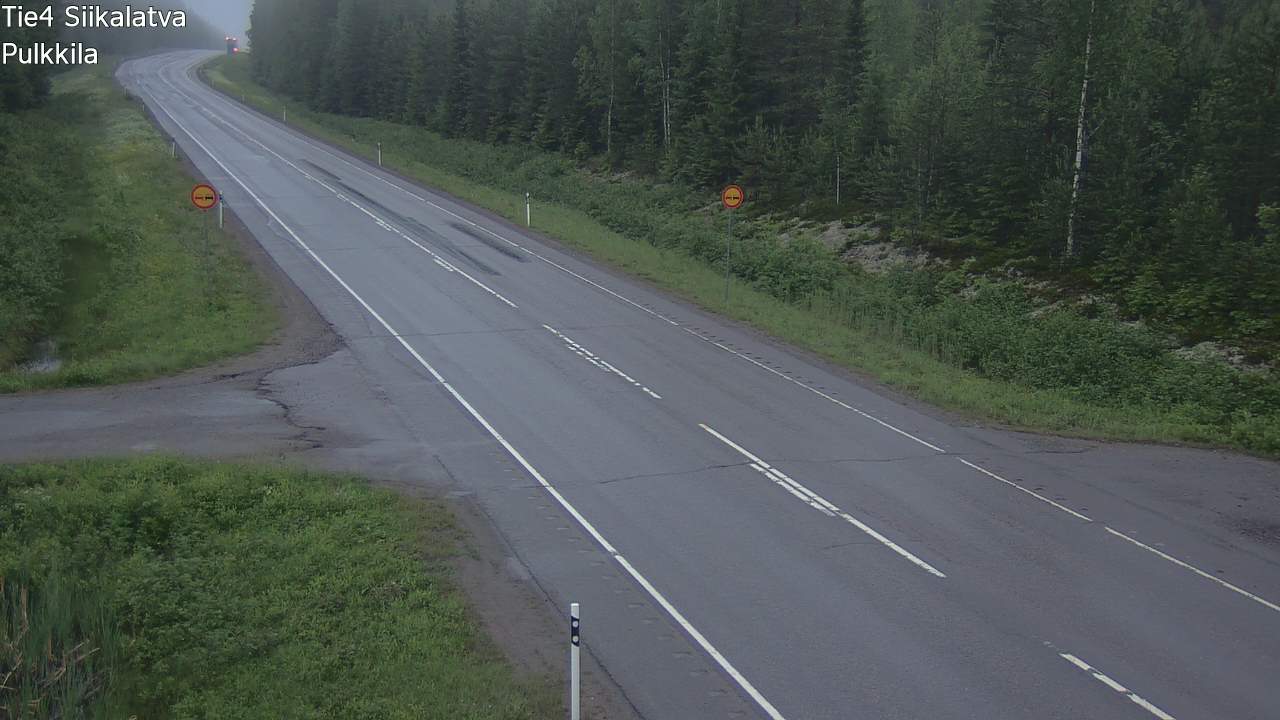 Kelikamerat Kuva Tie 4 Siikalatva, Pulkkila, Siikalatva, Pohjois-Pohjanmaa