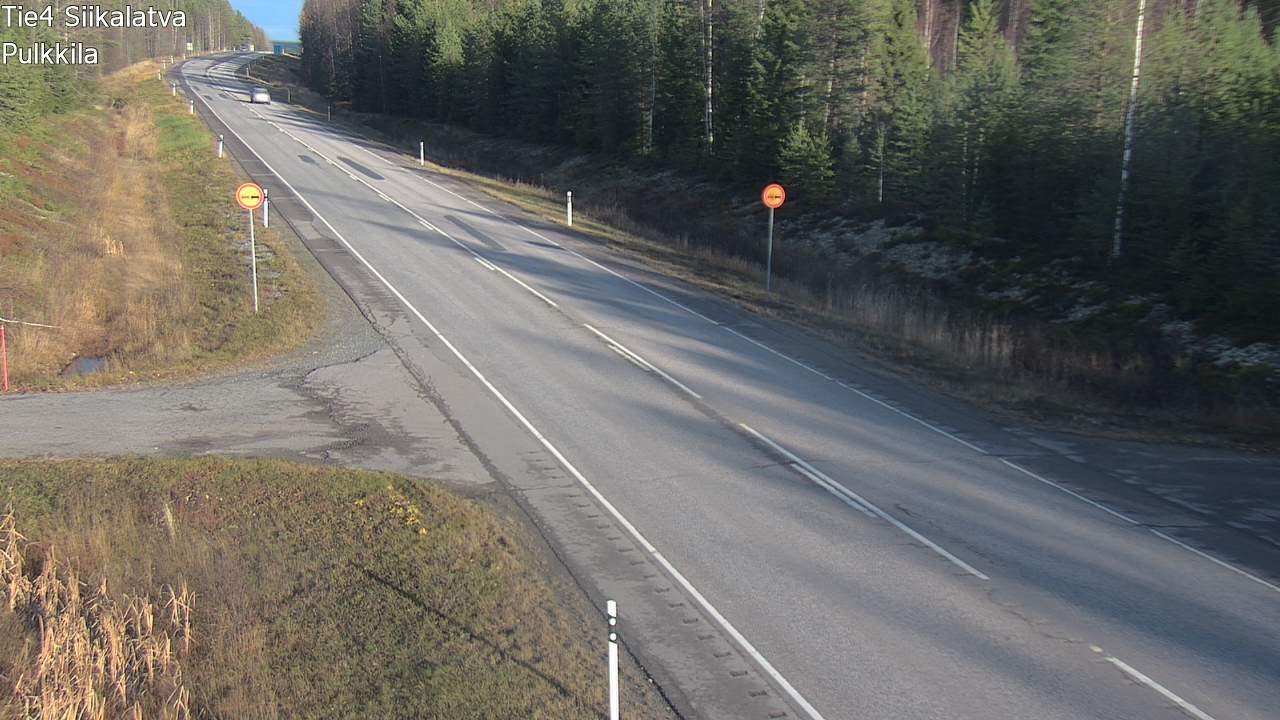 Kelikamerat Kuva Tie 4 Siikalatva, Pulkkila, Siikalatva, Pohjois-Pohjanmaa